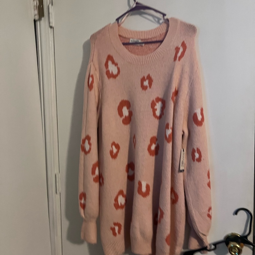 Pink sweater